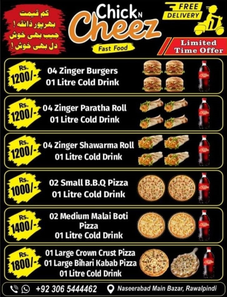 Raza Royal Bites food and prices